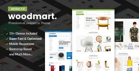 Woodmart WordPress theme with license